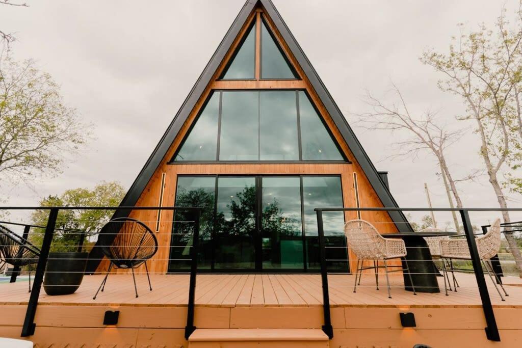 The Pedernales A-Frame Villa Fredericksburg Esterno foto