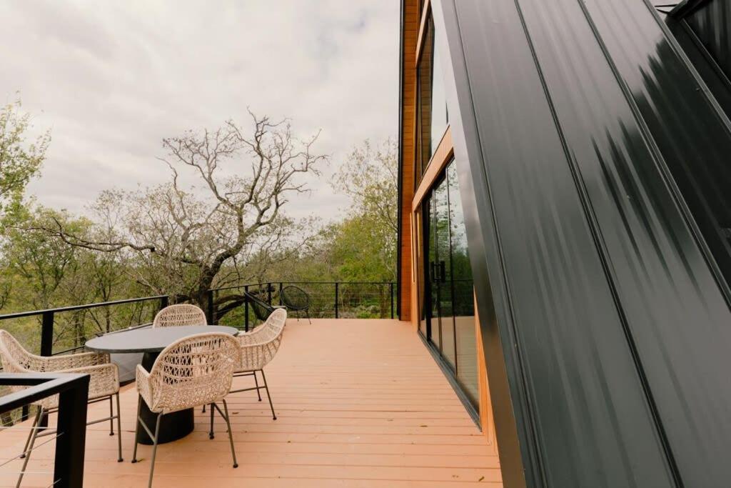 The Pedernales A-Frame Villa Fredericksburg Esterno foto