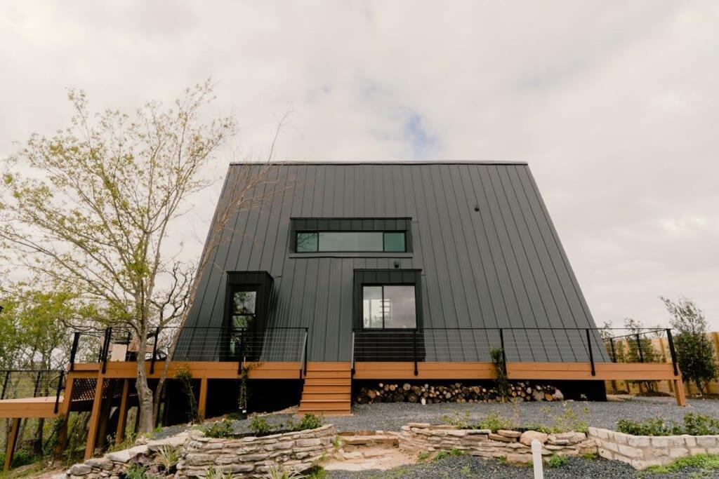 The Pedernales A-Frame Villa Fredericksburg Esterno foto