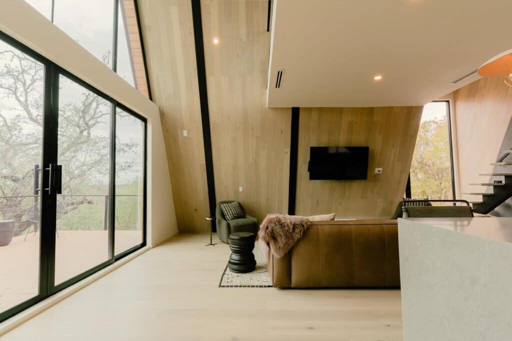 The Pedernales A-Frame Villa Fredericksburg Esterno foto